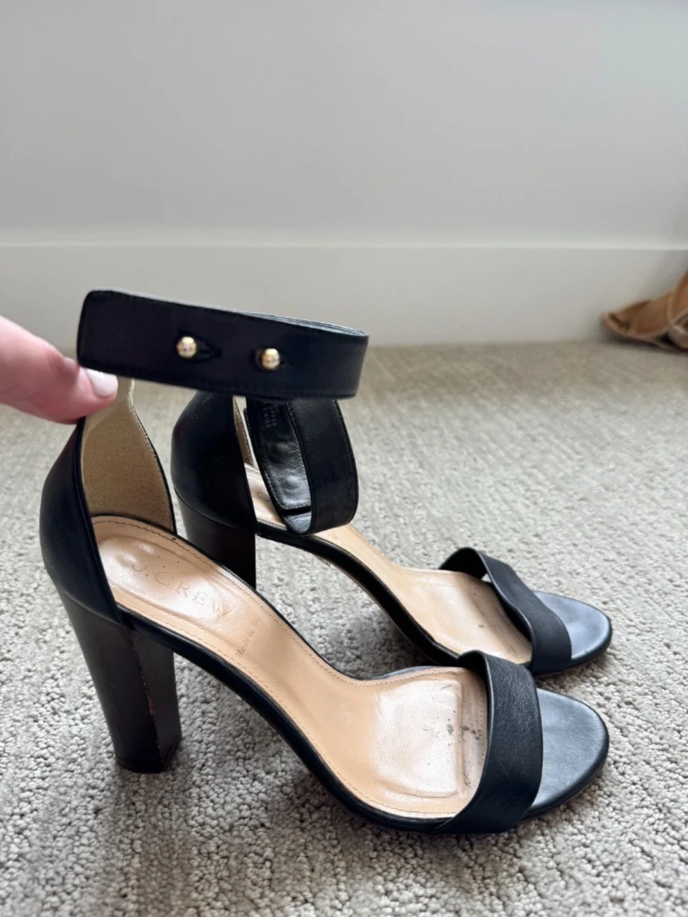 J. Crew black heels
